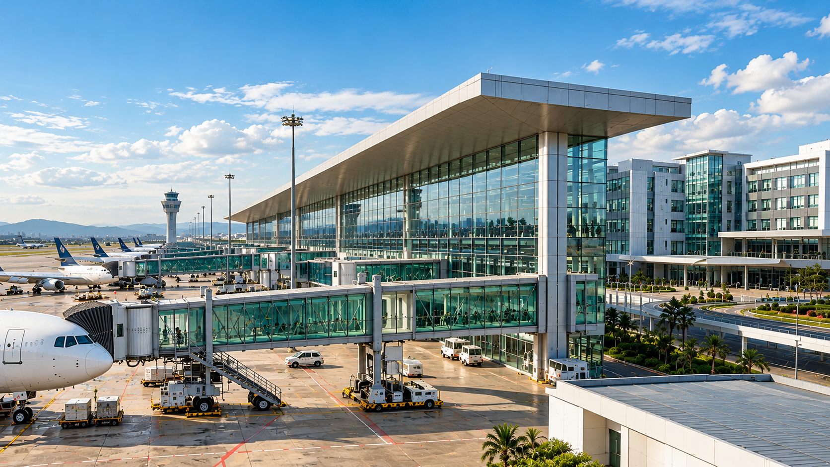 GRIDGLOBAL Daylight Infrastructure: Solar Photovoltaics, Airports, and Logistics Hubs