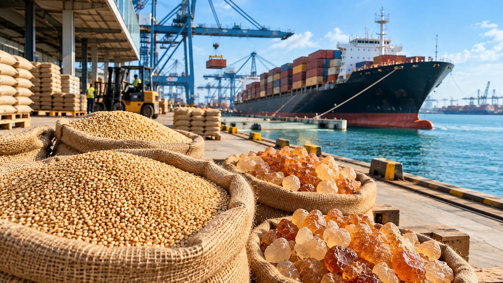 GRIDGLOBAL Natural Agricultural Trade: Origin Agricultural Commodities & Export Flows