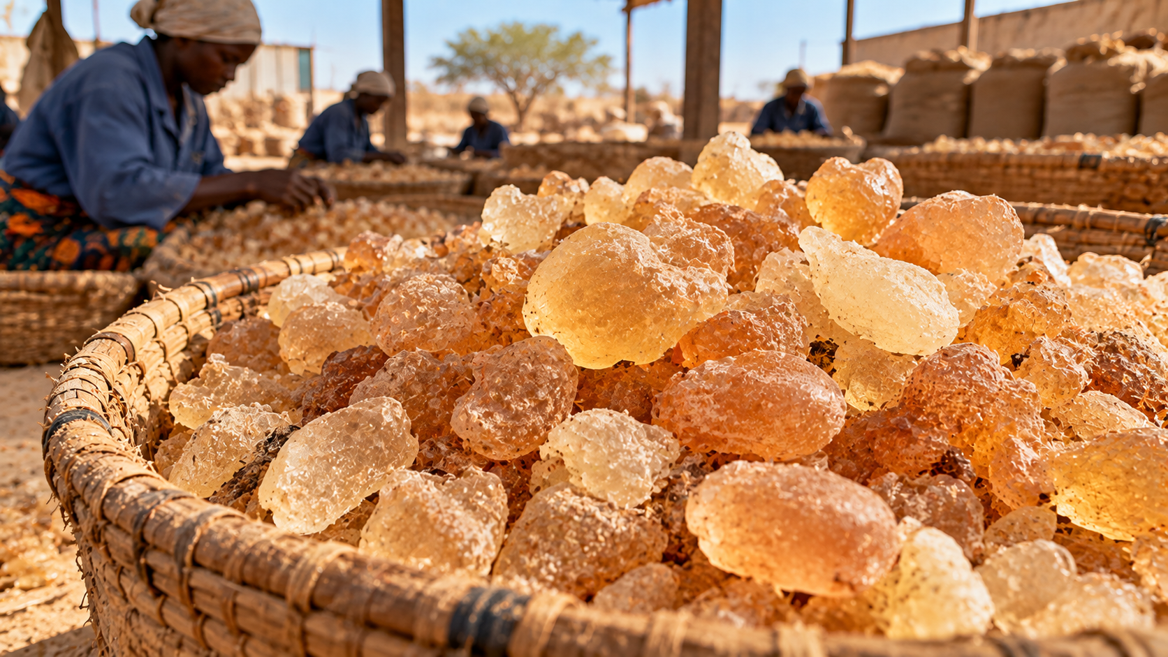 Sahelian Acacia Architecture & Natural Exudation