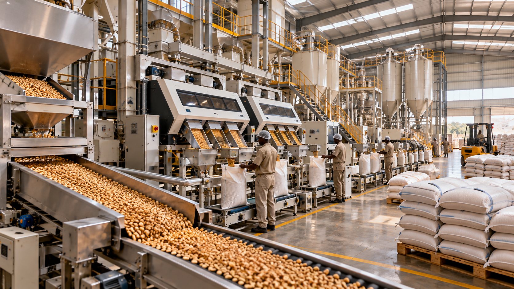 Multimodal Agro-Industrial Sortex Processing & Stocking Hub